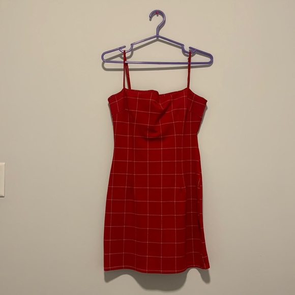 TIGER MIST TAKE ON RED BODYCON DRESS Size Medium - Picture 4 of 9